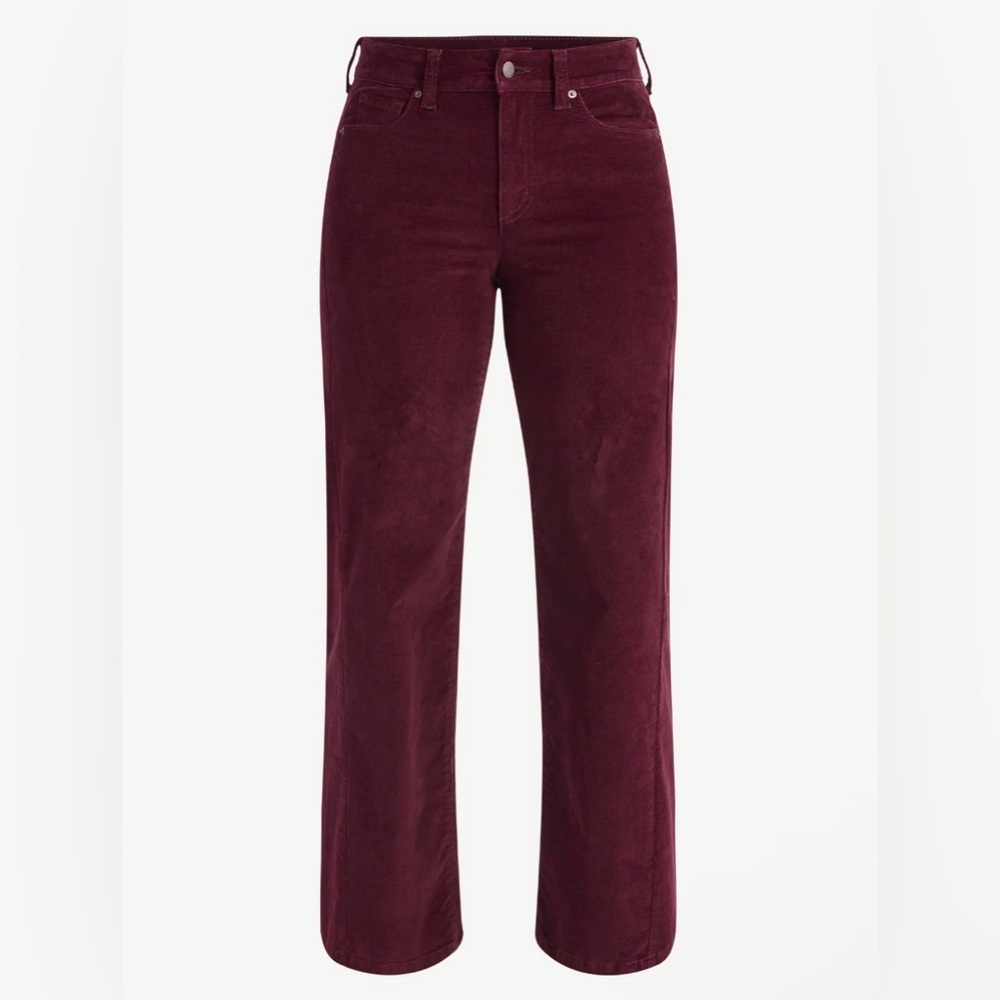 NWT Women's Wide-Leg Velvet Pants, 32" Inseam, Size: 16